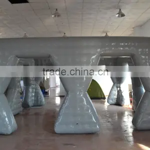 Inflatable Lawn Tent Large Inflatable Tent Inflatable Cube Tent White Color thumbnail-1