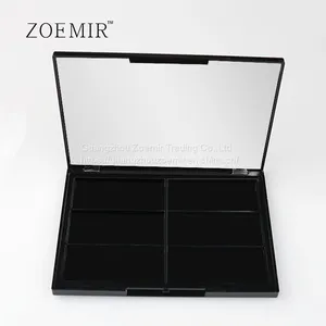 Cosmetic Packaging Vendor Square 6 Colors Lip Palette With Mirror thumbnail-4