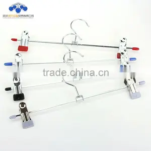 Metal Hanger With Clip Metal Hanger Clip Pants Clothes Metal Hanger thumbnail-1