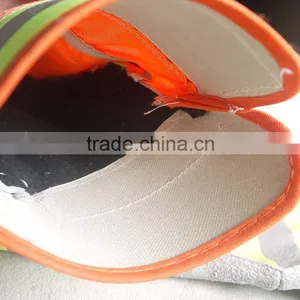 10.5"AB Grade Cow Split Leather Working Gloves, Reflective Leather Safety Gloves, Larbor Gloves, Garden Gloves thumbnail-5