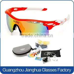 Factory Wholesale OEM UV400 Polarized Outdoor Sport Sun Glass Riding Cycling Glasses Quality Choice thumbnail-4