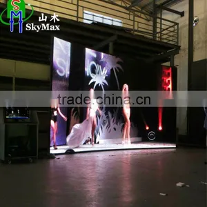 HuNan Project 14.06 Sqm P4 Indoor Curved Full Color Curved Display thumbnail-1