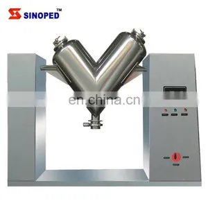 VH-500 Powder Mixer Food Industry Small Powder Mixer V Shape Flour Mixer thumbnail-2