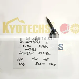 321-3600 10R7938 3645A734 C6.6 C4.4 Engine Injector For E323D E321D E323DL E321DL thumbnail-4