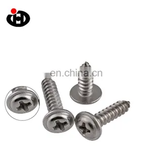 DIN 968 SS Pan Philips Head Self Tapping Screw Cross Recessed Pan Head Tapping Screws With Collar thumbnail-2