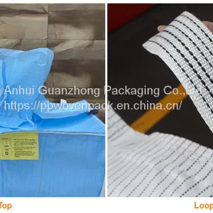 Reusable Plastic Fibc Woven 1 Ton Jumbo Bag For Corn thumbnail-2