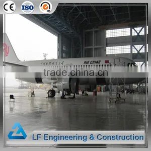 Good Quality Low Cost Arched Steel Aircraft Hangar thumbnail-5