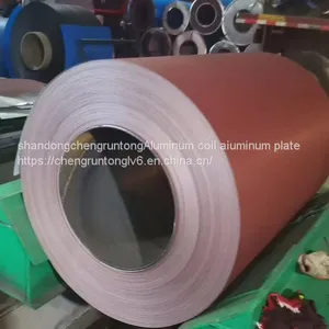 Factory Production of Color Coated Aluminum Rolled Corrugated Plate Polyester Paint Fluorocarbon Paint Can be Bent Film Thickness 0.25mm-3mm Processing Custom Cutting thumbnail-1