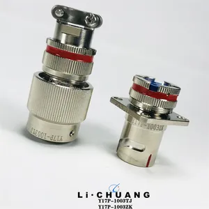 Y17P Series Circular Connector Plug Socket Y17P-1003TJ Y17P-1003ZK thumbnail-4