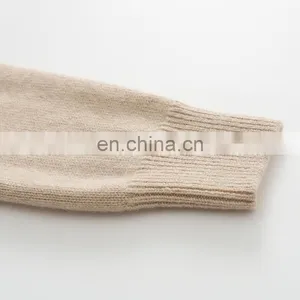 Women's Casual Winter V-Neck Pullover 100% Pure Cashmere Thick Sweater With OEM Service thumbnail-5