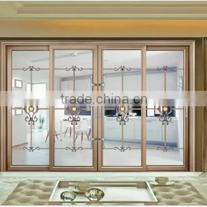 Air Tight Aluminium Profile Triple Sliding Door for Bedroom thumbnail-1