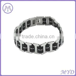 Stainless Steel Factory Woman Jewelry Round Circle Links Bracelet thumbnail-4