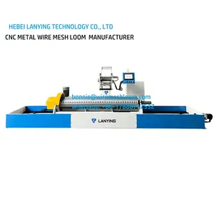 Lanying Wire Mesh Machine 24mesh Ultra Fine Wire Mesh Weaving Loom for Pressure Leaf Filter thumbnail-5