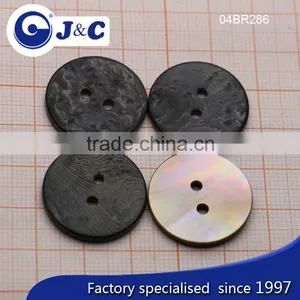 J&C Brown MOP Shell Buttons,pearl Shell Buttons for Fashion Shirt.BR286 thumbnail-2