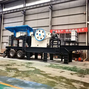 Mobile Crushing Station for Cross-border Trade. Stone and Stone Material Tire Mobile Crushing Machine. Mobile Crushing Truck. thumbnail-4