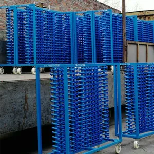 Corrosion-Resistant Automotive Parts Trolley for Assembly Line Transport thumbnail-2