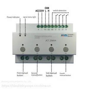 L5504rvf, L5506rvf, L5512rvfp Intelligent Energy-saving Lighting Controller Sensing and Control System thumbnail-1