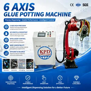 3 Axis Automatic Servo Motor LED LCD ab Two Component Liquid Silicone Epoxy Resin Glue Dispensing Mixing Potting Filling Machine thumbnail-3