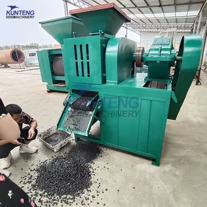 Automatic Coconut Shell Wood Sawdust Charcoal Coal Ball Briquette Production Line EPC thumbnail-2