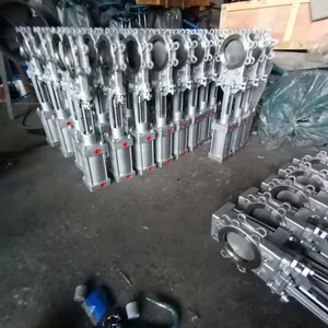 Electric Actuated ANSI Stainless Steel Knife Gate Valve Industrial Cut-off Valve thumbnail-5