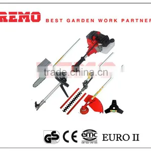 42.7cc 4 in 1 Multifunctional Brush Cutter With Hole Chain Saw,blade, Hedge Trimmer and Trimmer Head for Trimmer Line thumbnail-1