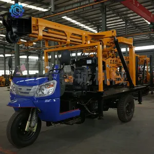 200m Light-duty Vehicle-mounted Full Hydraulic Drill Rig, Suitable for Water Well and Geological Core Drilling, Rock and Soil Drilling Machine thumbnail-4