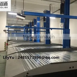 Two Post Hydraulic Home-uesd Simple Lifting Car Parking Equipment thumbnail-4