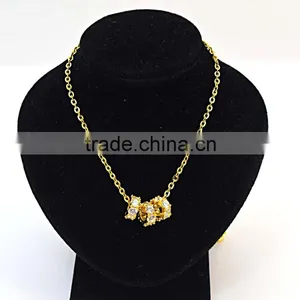 Custom Logo Gold Jewelry 2016 Jewellery Diamond Custom Logo Necklaces Supplier's Choice thumbnail-2