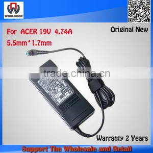 New Genuine Laptop AC Adapter For Acer 19V 4.74A 90W Battery Charger for Acer 4925 4930 5520 4750g 5820 thumbnail-1