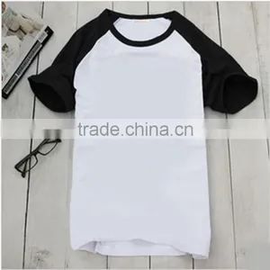 Wholesale Round Collar 100% Cotton T-shirt,sublimation Shirt ,custom T-shirt Quality Choice thumbnail-1