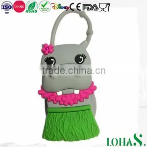 Animal Silicone Pocket Hand Sanitizer Holder for Travel thumbnail-2