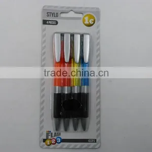 Promotional Ballpoint Pen Telescopic Plastic Pen thumbnail-1