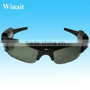 2012 NEW Bluetooth MP3 Digital Video Sunglasses, Suppor Mp3 Sunglasses, Polarizing Lenses, Bluetooth Function thumbnail-1
