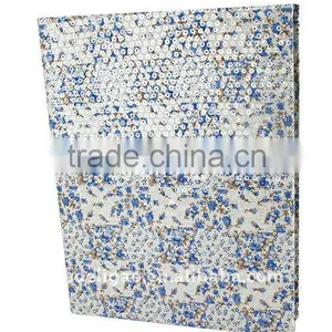 Little Flowers Art Paper Wrapping Ring Binder Desktop File Folder for Office Stationery Cardboard A4 or FC Size thumbnail-1