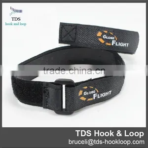 Durable Custom Logo Hook and Loop Non Slip Buckle Strap thumbnail-1