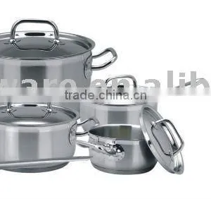 12Pcs 202 Stainless Steel Cookware Set/cooking Pots/kitchenware Set With S/s Wire Handle thumbnail-1