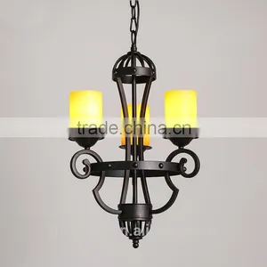 American Vintage Industrial Furniture Pendant Lighting With Glass Shade China Supplier thumbnail-1