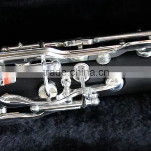 High Grade Imitated Wood Body Alto Clarinet Silver Plated Keys thumbnail-6
