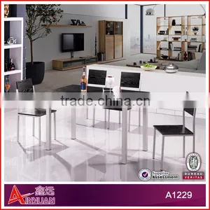 A1243 Big Promotion!!! 2015 Hot Sale Wooden Dining Table 4 Seaters Set thumbnail-6