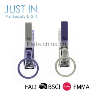 Carbon Steel Precision Nail Clippers With Magnifier thumbnail-1