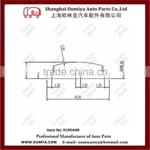 Rubber Seal for Car Door Weather Strip Seal / Car Rubber Seal for Waterproof 013019AR thumbnail-2