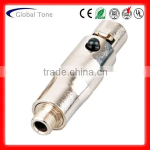 Mini XLR Female to 3.5mm Stereo Socket,Metal thumbnail-1