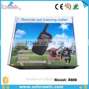 Big LCD Display Remote Electronic Dog Training Collar Cheap Waterpoor Remore Dog Training Collar thumbnail-3