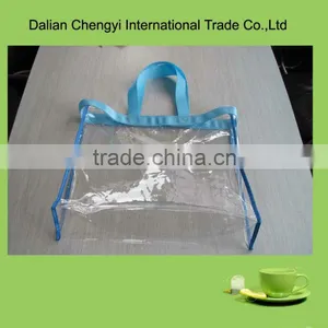 Shopping Clothes Clear PVC Bag thumbnail-1