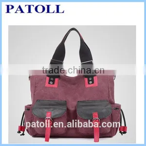 Top Quality Best New Canvas Leather Bag thumbnail-1