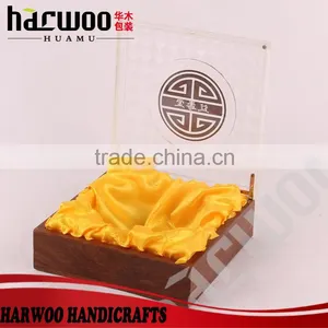 Custom Design Cheap Gloss Lacquered Printed Mdf Wood Gift Box thumbnail-4