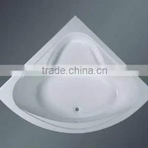 Acrylic Bathtub Corner Deep Type 140x140x40cm thumbnail-1