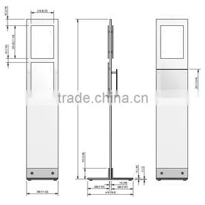 Double Acrylic Rotate Counter Stand For Specialty Store thumbnail-2