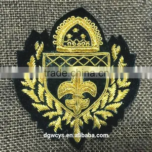 Custom Patch Gold Thread Colorful Slim Embroidery Anya Woven Patches for Jackets/sweater/bag thumbnail-5