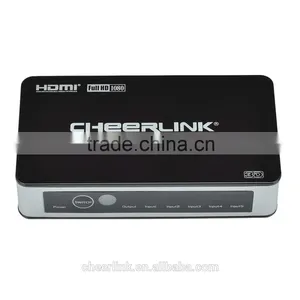 5x1 Hdmi Switch 501 Hdmi V1.4 With Ultra hd 2160p and 3d / Remote Control -black thumbnail-2